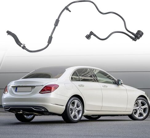 خرطوم عادم المحرك خرطوم خزان المياه المبرد لـ C180 C200 C260 C300 C350 4MATIC 2055012501 تقليل التحكم في انبعاثات الضوضاء القيادة اليومية إصلاح السيارات واستبدال محرك المبرد in Kuwait