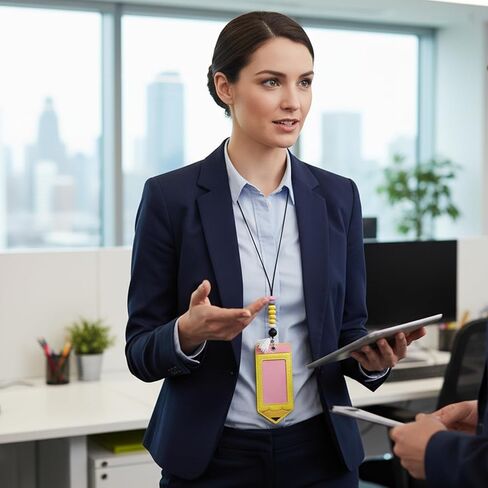 Pencil Teacher Lanyards for ID Badges and Keys Pencil Funny Lanyards with Breakaway Lanyard Silicone Badge Holder Cute Teacher Badge Holder for Office Gifts for Women Teachers Nurse Office Name Tag in Kuwait