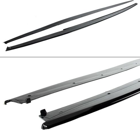 Side Skirts Rocker Panels Extension Pair Fit For BMW 3 Series F30 F31 (M Sport Only) 2012-2018 328i/ 330i/ 335i/ 340i/ 330e, ABS Plastic Gloss Black 2pcs Air Chin Body Kit Exterior Accessories in Kuwait