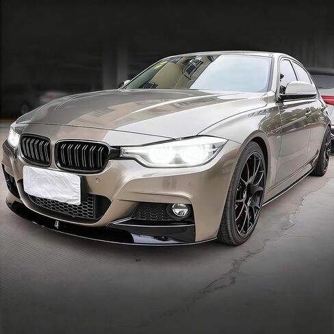 Side Skirts Rocker Panels Extension Pair Fit For BMW 3 Series F30 F31 (M Sport Only) 2012-2018 328i/ 330i/ 335i/ 340i/ 330e, ABS Plastic Gloss Black 2pcs Air Chin Body Kit Exterior Accessories in Kuwait