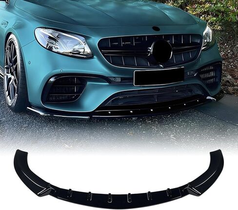 Car Front Bumper Lower Spoiler Lip Kit for Mercedes Benz W213 E63 AMG 2016-2020 Only in Saudi Arabia