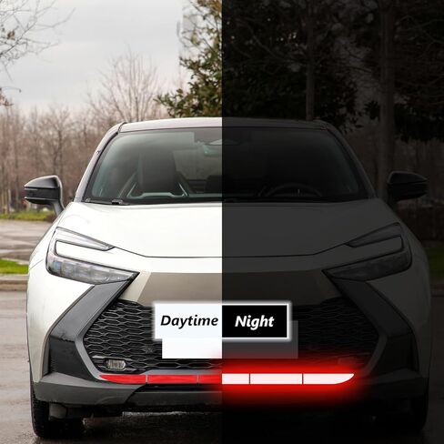 10 قطع من الشريط العاكس باللون الأحمر التلقائي، ملصقات عاكسة ذاتية اللصق مقاومة للماء تتضمن شارات لمصد السيارة وملصقات للرؤية الليلية من أجل السلامة in Kuwait