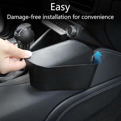 Center Console Organizer for 2024 2025 2026 Mustang,Mustang 2024+ EcoBoost ＆ GT Accessories ABS Plastic&Anti-Slip Rubber 2025 Mustang GT Console Tray in Kuwait