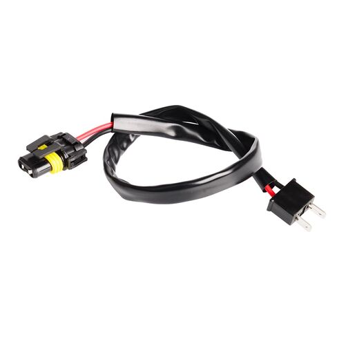 H7 Male to 9006 9005 HB3 HB4 Female Exchange Connector Extension Retrofit Pigtail Wiring Harness Adapter for Xenon Ballast Light Kit 2 Pcs in Kuwait