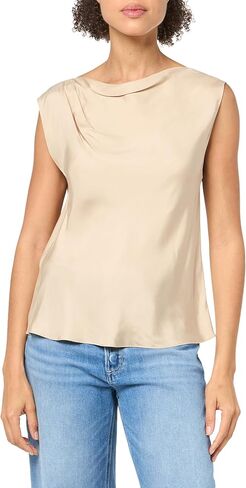 Vince Women's Asymmetric Drape Cap Sleeve Blouse in Kuwait