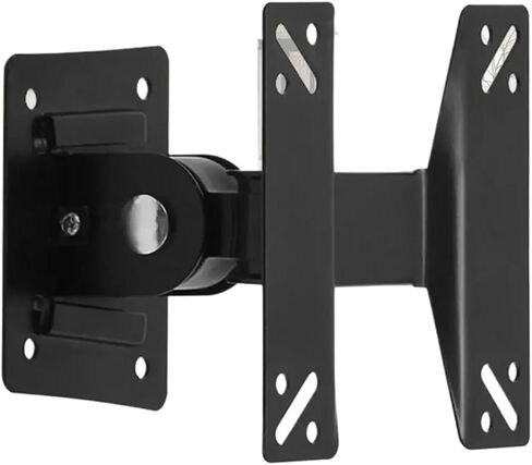 F01 Adjustable 10kg TV Wall Mount Bracket Supports 180 Degree Rotation for 14 - 27 Inch LCD LED Flat Panel TVs in Saudi Arabia