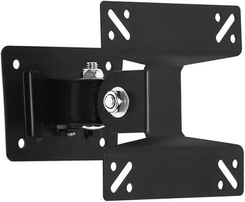F01 Adjustable 10kg TV Wall Mount Bracket Supports 180 Degree Rotation for 14 - 27 Inch LCD LED Flat Panel TVs in Saudi Arabia