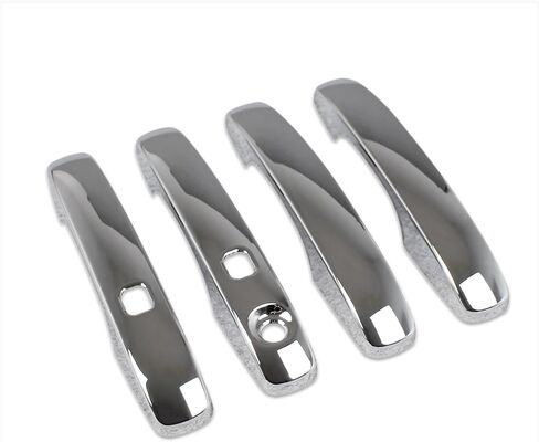 for Ford Ranger 2024 2025 Door Handle Cover Trims Chrome (with Keyless Entry System) in Kuwait