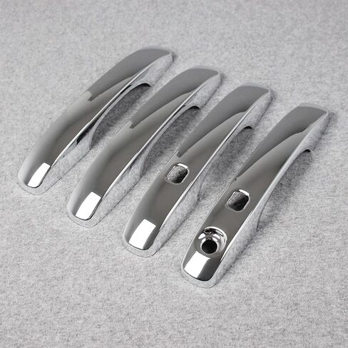 for Ford Ranger 2024 2025 Door Handle Cover Trims Chrome (with Keyless Entry System) in Kuwait