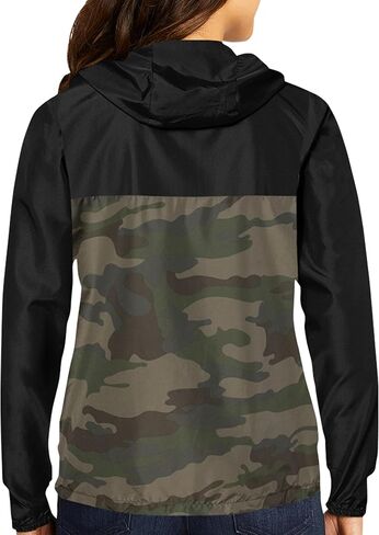 TEEAMORE Custom Windbreaker Embroidered Text Full Zip Jacket Lightweight Waterproof Men Women Rain Jacket in Kuwait