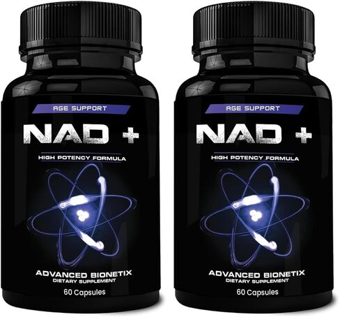 Advanced Bionetix NAD Supplement with Nicotinamide Riboside Plus Resveratro, Quercetin, Betaine w/RiboYOUNG™ for True Anti Aging in Kuwait
