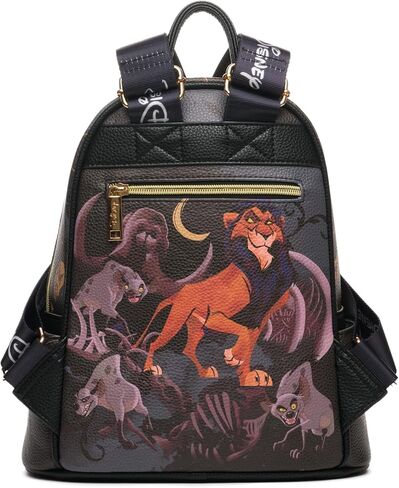 Disney The Lion King Scar 11" Vegan Leather Fashion Mini Backpack in Saudi Arabia