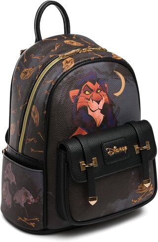 Disney The Lion King Scar 11" Vegan Leather Fashion Mini Backpack in Saudi Arabia