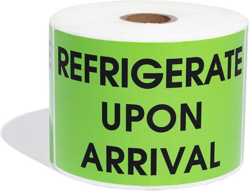 Aegis Adhesives - 3" X 5" Do Not Double Stack Labels (1 Roll, 500/Roll) Shipping and Handling Warning Labels with Permanent Adhesive in Saudi Arabia