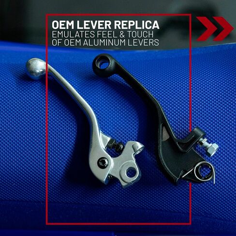 Polisport APT Unbreakable Levers Kit – Fits: Honda CRF 450RX (2021–2025) Motocross (MX/Enduro) Brake/Clutch Levers, Durable Composite, OEM Shape, Easy Install, Black in Kuwait