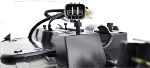 Passenger Right Black Door Mirror W/Heater Replacement for Hino 155 195 300 2012 2013 2014-2022 in Kuwait