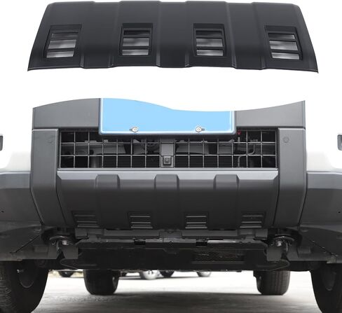 غطاء حماية سفلي للمصد الأمامي متوافق مع Toyota Land Cruiser 250 Prado J250 LC250 2024 2025، غطاء حماية للوحة السفلية للمصد الأمامي (أسود غير لامع) in Saudi Arabia