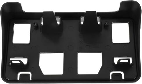 Front License Plate Frame Compatible with 2008-2014 Ford E-150 / E-250, 2008-2024 Ford E-350 Super Duty/E-450 Super Duty Front Bumper License Plate Holder Mounting Bracket Replace # 8C2Z17A385AA in Kuwait