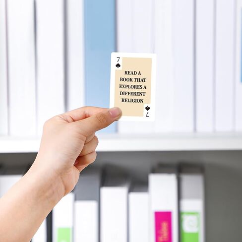 48 Pcs Tbr Cards Gift for Book Lover to Be Read List with Iron Box Bookish Accessory for Book Club Readers Birthday Teacher Mom Women Choose Your Next Reading Library Funny Decoration in Kuwait