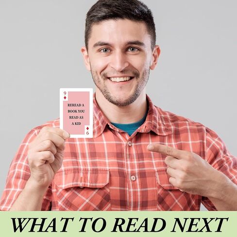 48 Pcs Tbr Cards Gift for Book Lover to Be Read List with Iron Box Bookish Accessory for Book Club Readers Birthday Teacher Mom Women Choose Your Next Reading Library Funny Decoration in Kuwait