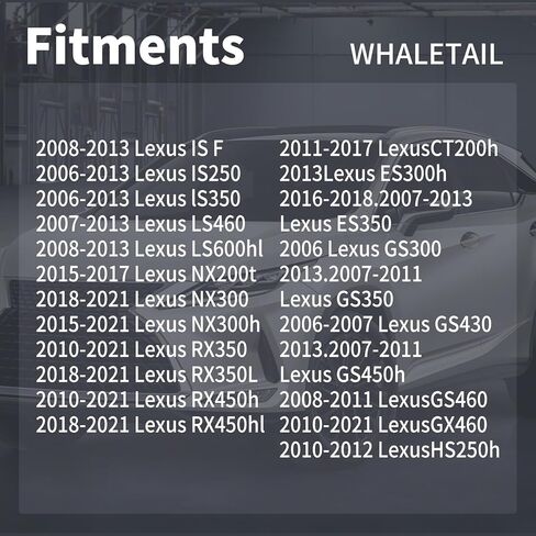 WHALETAIL 20PCS Bumper Radiator Cover & Grille Push-Type Retainer, Engine Cover Clips Replacement for Lexus GS350 GX460 90467-07211 in Kuwait