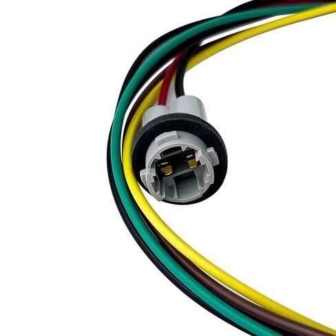 Rear Tail Light Socket Harness (81555-04150) for Toyota Tacoma 2005-2015 – Direct Replacement for Brake/Signal/Parking Lights – Fixes Flickering & Corrosion (No Bulbs Included) in Kuwait