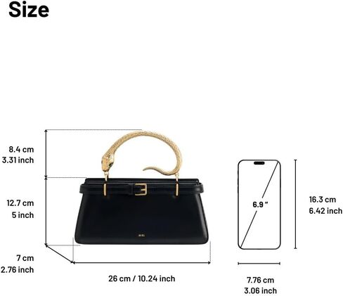 JW PEI Women's Elena Snake Handle Top Handle Bag in Kuwait