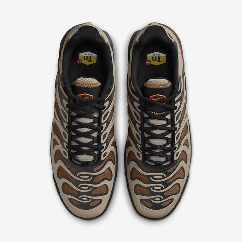 حذاء Nike Air Max Plus Drift للرجال للشتاء (FZ3041-200، كاكي/رمادي دخاني داكن/سانددريفت/قرمزي مفرط) مقاس 9 in Saudi Arabia