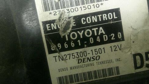 وحدة التحكم ECM للمحرك تناسب 08-09 متوافقة مع Toyota Tacoma 89661-04D20 8966104D20 in Saudi Arabia