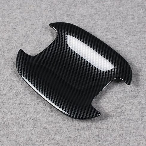 Beautost Fit for Ford 2021 2022 2023 2024 2025 Bronco Sport Door Bowl Handle Cover Trims (Carbon Fiber Black) in Saudi Arabia