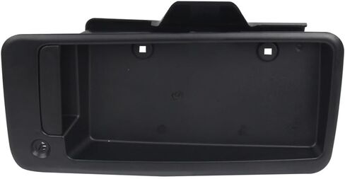 25989400 Exterior Door Handle, Fit for 1996-2015 Chevy Express GMC Savana 1500 2500 3500 Van, Rear Right Cargo Door Handle with License Plate Bracket Holder Housing , Replaces 15167638, 15269298 in Kuwait