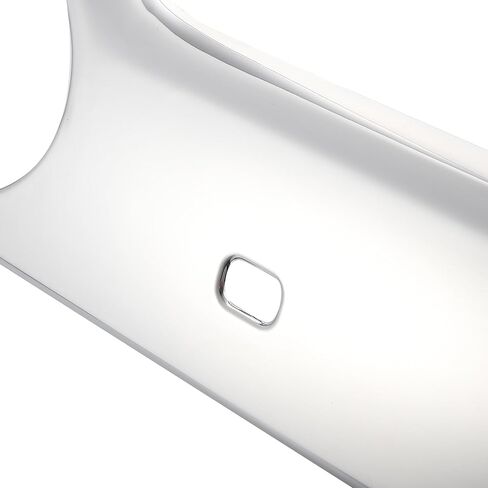 X AUTOHAUX Car Rear Exterior Trunk Streamer Cover Trim Chrome Plated ABS Trunk Hatch Handle Decoration Protector Guard Plate for Toyota Highlander 2014-2018 in Saudi Arabia