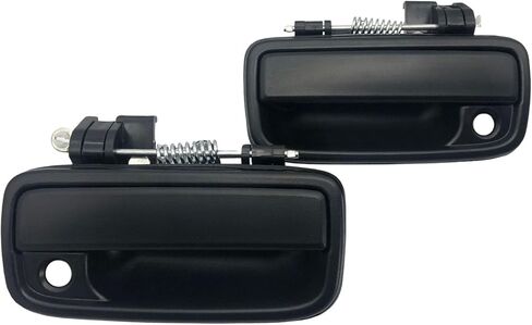 مجموعة مقبض الباب الخارجي الأمامي مع فتحة مفتاح، الجانب الأيسر والأيمن، متوافق مع Toyota Tacoma 1995-2004 69220-35020، 69210-35020 in Kuwait