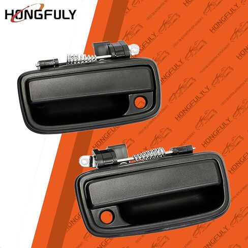 مجموعة مقبض الباب الخارجي الأمامي مع فتحة مفتاح، الجانب الأيسر والأيمن، متوافق مع Toyota Tacoma 1995-2004 69220-35020، 69210-35020 in Kuwait