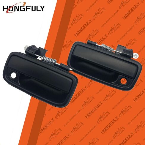 مجموعة مقبض الباب الخارجي الأمامي مع فتحة مفتاح، الجانب الأيسر والأيمن، متوافق مع Toyota Tacoma 1995-2004 69220-35020، 69210-35020 in Kuwait