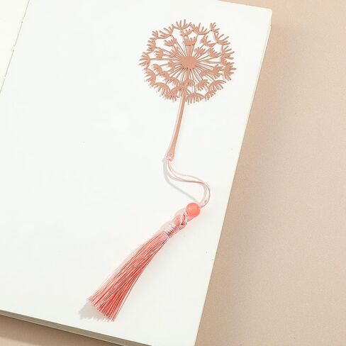 Elegant Metal Bookmark Reading Page Mark – Stylish Book Clip Pendant for Stationery Lovers in Saudi Arabia