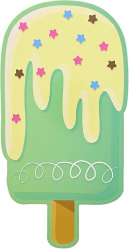 Bright Creations Ice Cream Bookmarks - Vibrant Themed Designs & Fun Book Marks for Popsicle Party Favors & Birthday Bookmarks - Classroom Rewards & Kids Book Marks - 120 Count, 6 in in Saudi Arabia