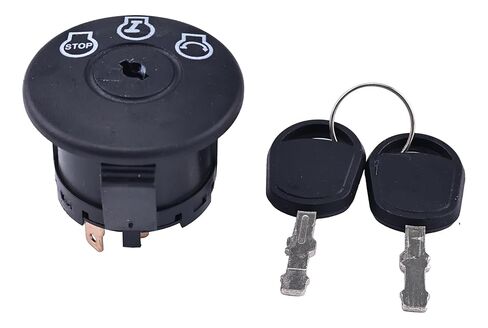 3 Position 6 Pin Ignition Switch with Key 725-12066 725P12066 925-12066 Compatible with Cub Ca-det ZT1-42 ZT1-46 ZT1-50 ZT1-54 ZT2-50 ZT2-54 fits M-TD Z510 Z530 Z550 Z560 Z5200 in Kuwait
