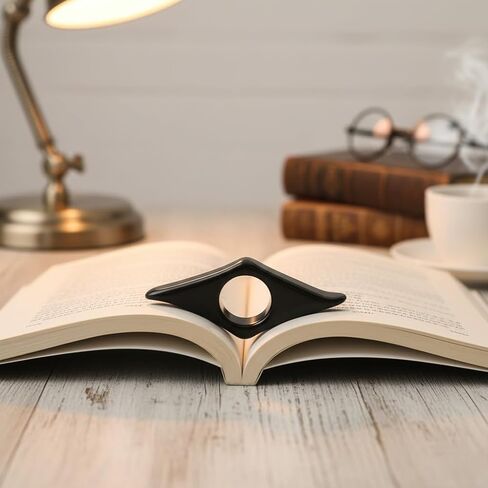 6-Pack Book Page Holders for Reading, Reading Accessories, Thumb Book Page Holder & Book Clip for Convenient Reading (Assorted Colors) in Kuwait