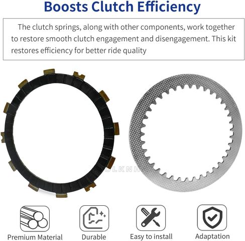 Clutch Kit & Cover Gasket Fit For Suzuki DRZ400 2000-2004 DRZ400E 2000-2007 DRZ400S 2000-2024 DRZ400SM 2005-2024 in Saudi Arabia