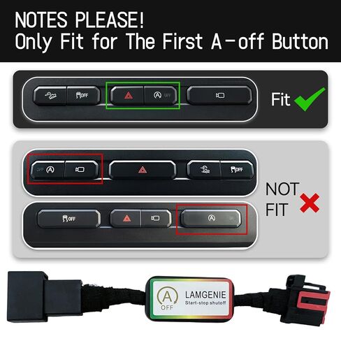 Auto Start Stop Eliminator Fit for 2015 2016 2017 2018 2019 2020 F'ord F-150 Auto Stop Eliminator Turn Off Idle Engine Stop Start System Disabler Harness in Kuwait