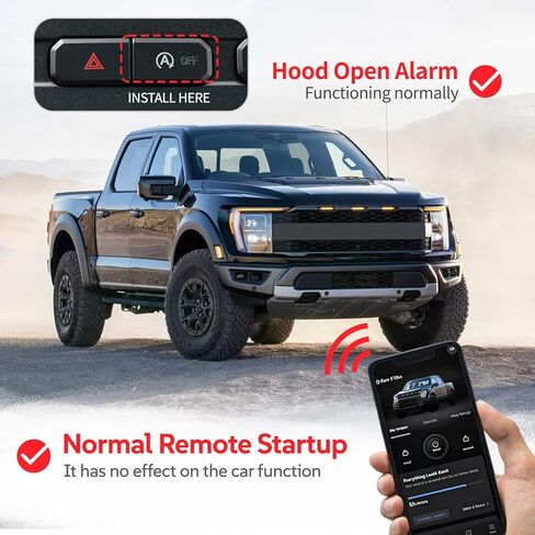 Auto Start Stop Eliminator Fit for 2015 2016 2017 2018 2019 2020 F'ord F-150 Auto Stop Eliminator Turn Off Idle Engine Stop Start System Disabler Harness in Kuwait