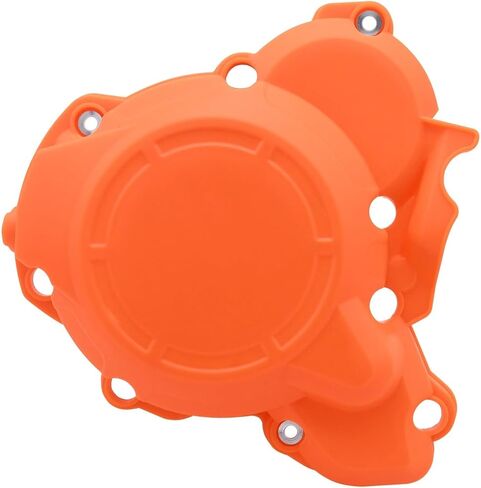 Motorcycle Clutch Guard Water Pump Cover Engine Ignition Protector For HENGJIAN HJZ300 Z300 distintivo(Orange Engine) in Saudi Arabia