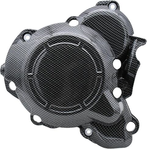 Motorcycle Clutch Guard Water Pump Cover Engine Ignition Protector For HENGJIAN HJZ300 Z300 distintivo(Orange Engine) in Saudi Arabia