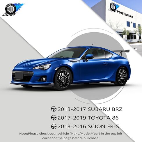 ذراع التحكم في التعليق السفلي الأيسر الأمامي من POWERGEAR مع وصلة كروية مناسبة لـ 2013-2017 SUBARU BRZ 2017-2019 TOYOTA 86 2013-2016 SCION FR-S - جانب السائق CMS861279 in Kuwait