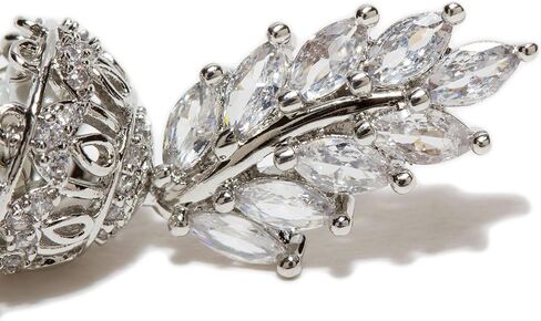 Bindhani AD Stone Indian Bollywood Style Small Jhumki Jhumka Earrings For Women in Kuwait