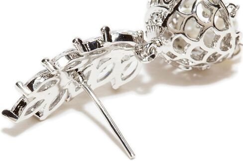 Bindhani AD Stone Indian Bollywood Style Small Jhumki Jhumka Earrings For Women in Kuwait