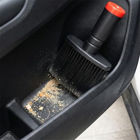 Versatile Soft-Bristle Cleaning Brush - Multi-Surface Dusting Tool for Car Vents, Tight Gaps & Interior Surfaces in Saudi Arabia
