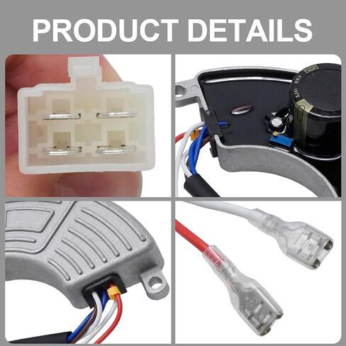 5-8KW Generator AVR Automatic Voltage Regulator Rectifier, Replacement for Honda GX Clones 5-9.5kW, Replacement for Harbor Freight Replacement for Generac GP5500 GP6500 GP7500 GP8000E in Saudi Arabia