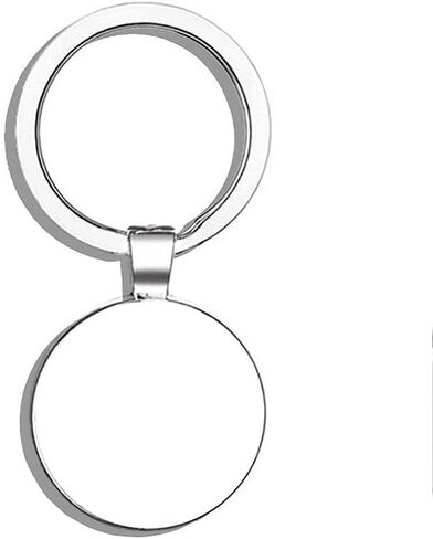 dog side eye Stainless Steel Keychain with Ring in Kuwait